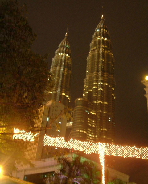 Petronas at night>>>