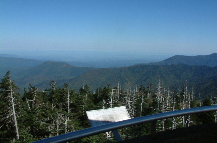 From Clingman's Dome>>>