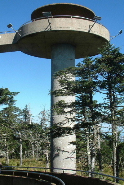 Gigantic thing on top of Clingman's Dome>>>