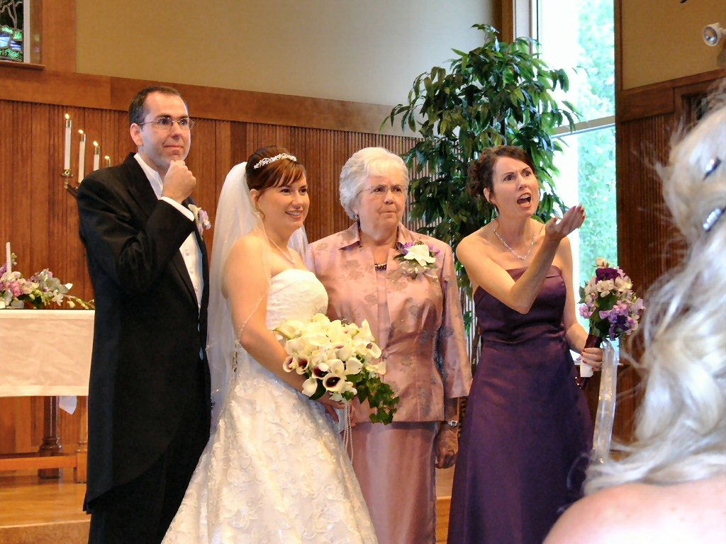 Amy's brother Steve's wedding