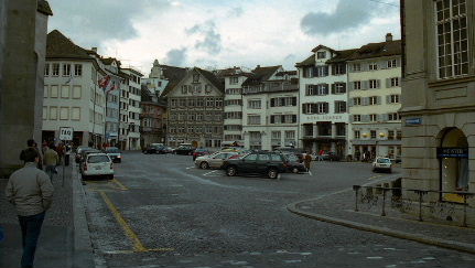 Parking Lot, Zurich, Switzerland
