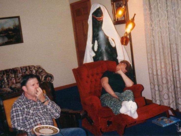 Richard...what do you want to eat for - AHHH!!! GODZILLA IS IN THE LIVING ROOM!!!>>>